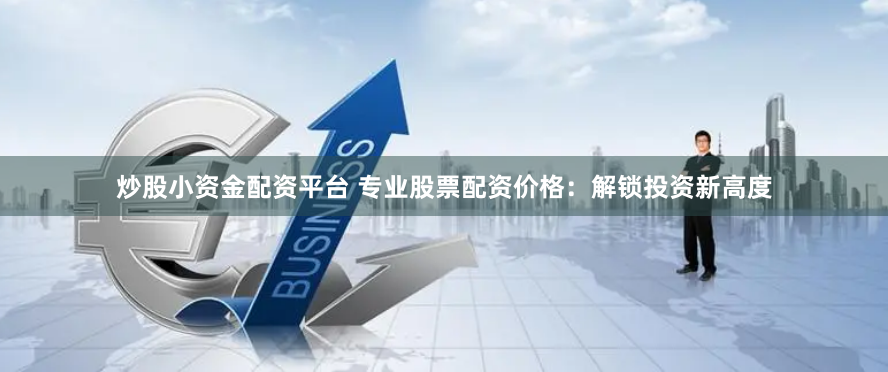 炒股小资金配资平台 专业股票配资价格：解锁投资新高度